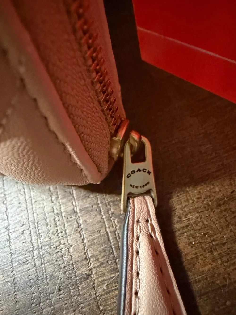 Coach Quilted Card Case - Picture 5 of 8